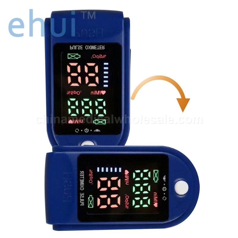 Wholesale finger clip type pulse saturation PI heart rate monitoring oximeter