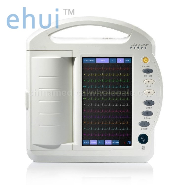 ECG machine YD-1212 twelve-channel digital ECG machine 10.1 inch screen