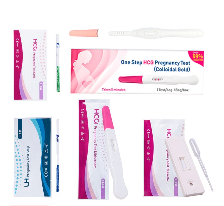 Supply pregnancy test card 3mm HCG early pregnancy test strip wholesale