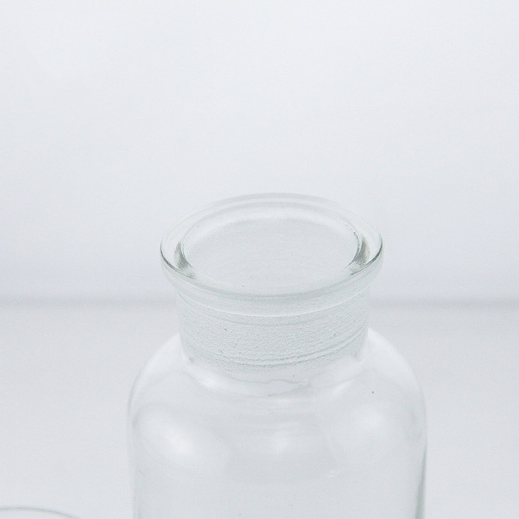 Large mouth reagent bottle wide mouth bottle glass reagent bottle 500ml