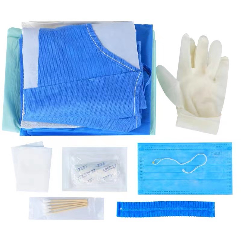 Medical Delivery Kit Gynecological Surgical Kit Sterile Cesarean Section Kit