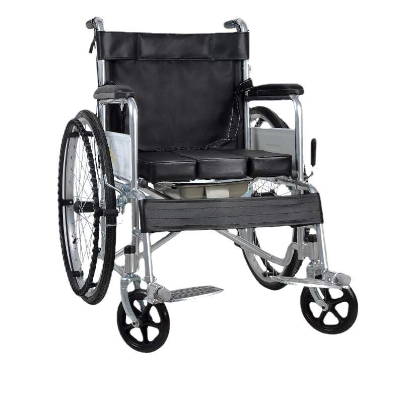 Folding elderly wheelchair lightweight disability assisted wheel chair