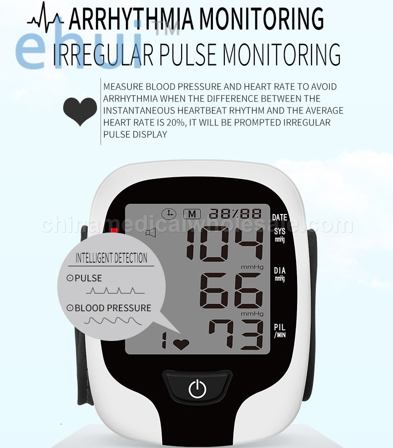 Supply automatic wrist type blood pressure measuring instrument manufacturer