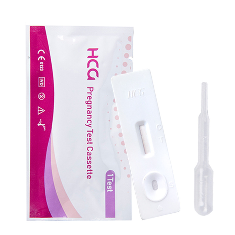 Supply pregnancy test card 3mm HCG early pregnancy test strip wholesale