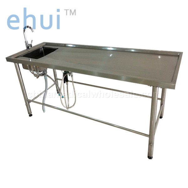 Supply dissecting table animal autopsy table cleaning table processing table