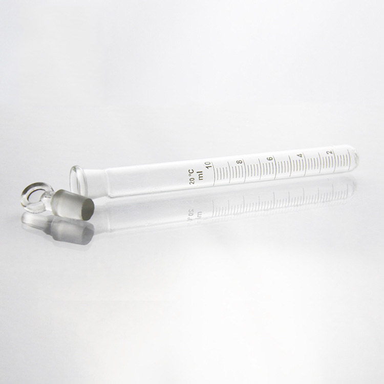 Stoppered graduated test tube glass test tube stoppered test tube laboratory