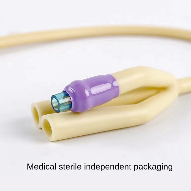 Supply of disposable three-chamber latex sterile urinary catheter wholesale