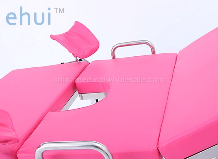 Gynecological examination bed stainless steel hospital delivery bed