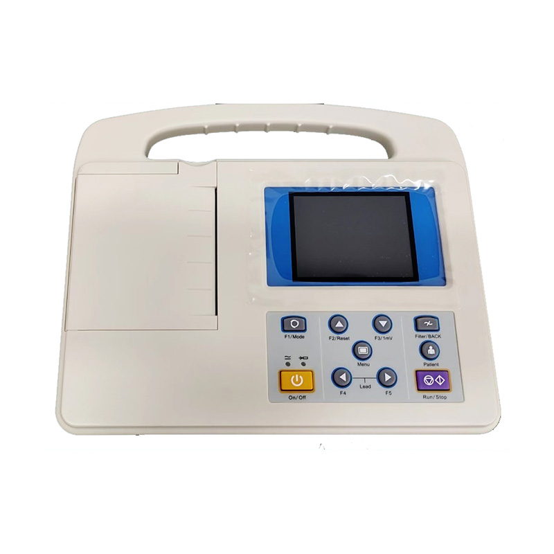 Electrocardiograph ECG three-channel twelve 12-lead automatic analysis detector