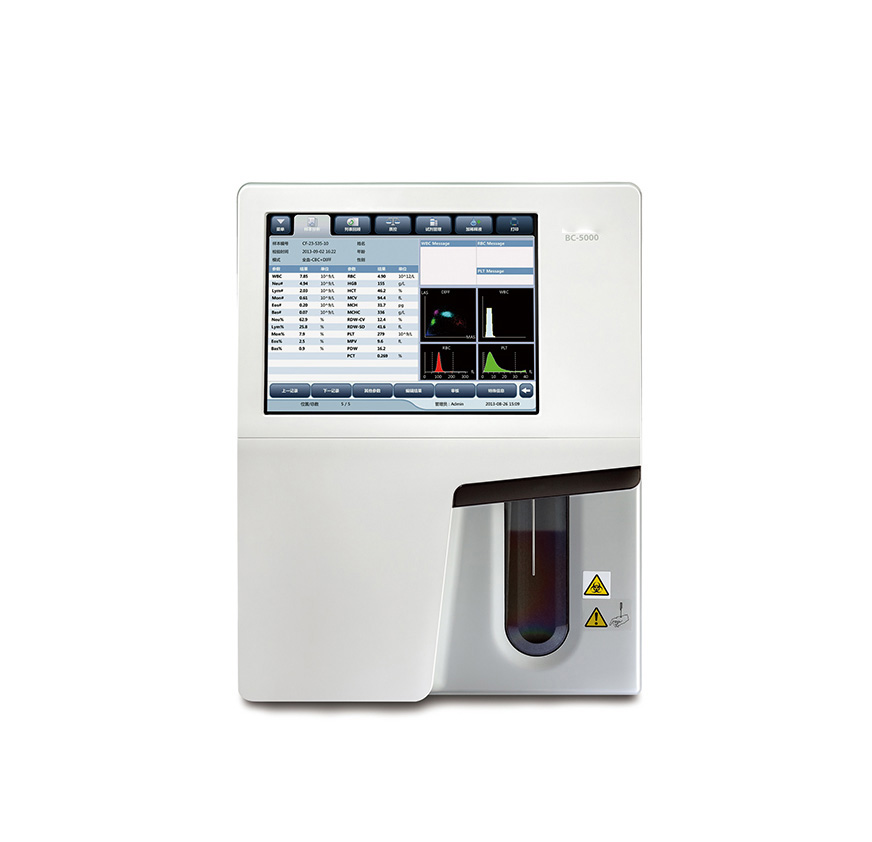 Automatic Blood Analyzer 5-category blood cell blood routine blood cell testing