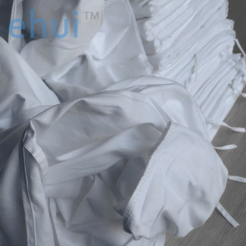 Dense white bed sheet cover thickened cotton hospital bed sheet