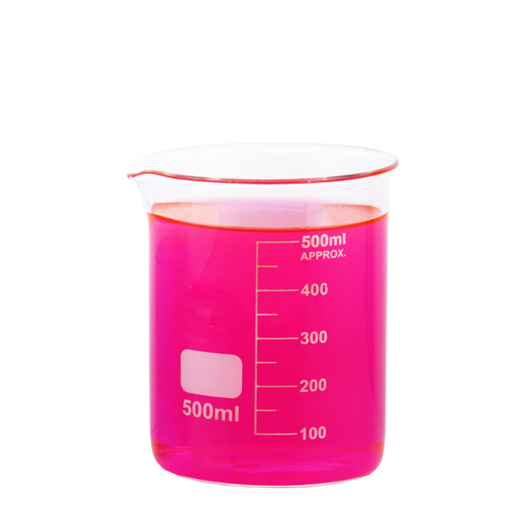 50ml beaker high temperature resistant glass beaker with mouth measuring cup