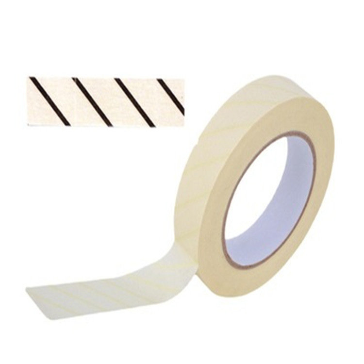 High temperature resistant medical steam sterilization indicator tape