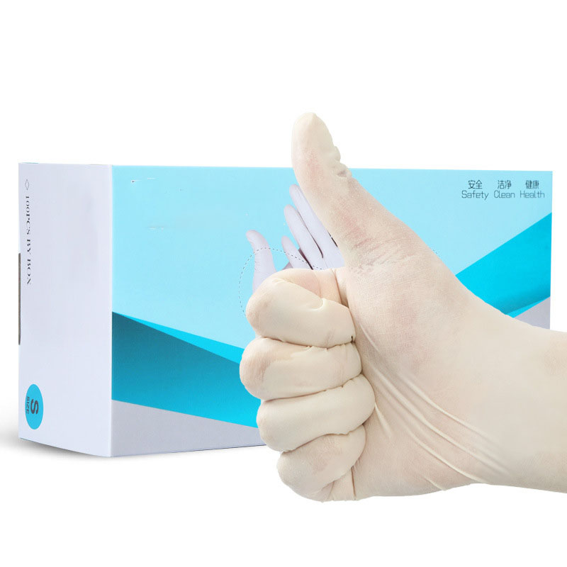 Disposable 9-inch latex gloves 24CM disposable rubber gloves