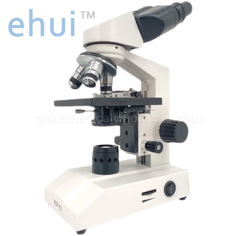 Single binocular electron biological microscope laboratory 1600x