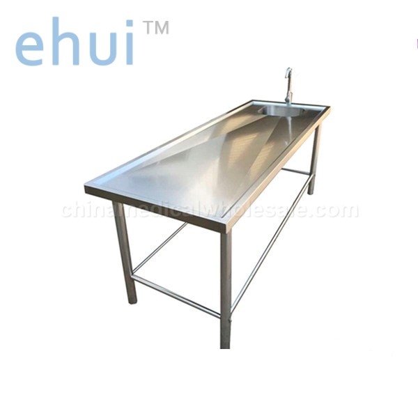 Supply dissecting table animal autopsy table cleaning table processing table