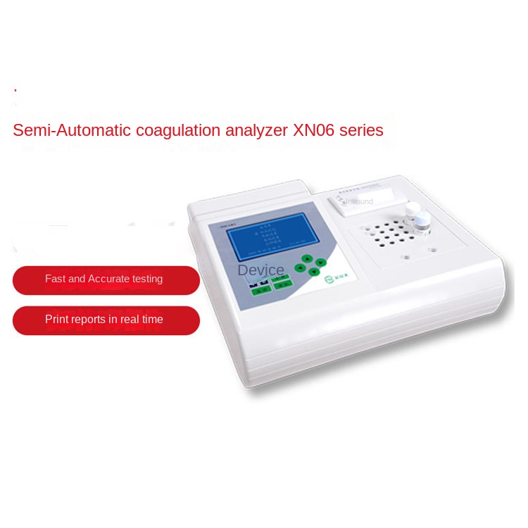 Coagulation AnalyzerSemi-automatic blood coagulation detector