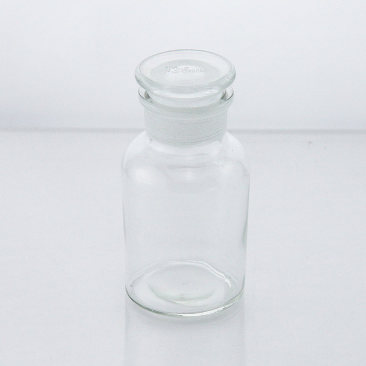 Large mouth reagent bottle wide mouth bottle glass reagent bottle 500ml