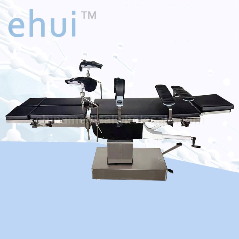 Medical hydraulic surgical bed head integrated operating table