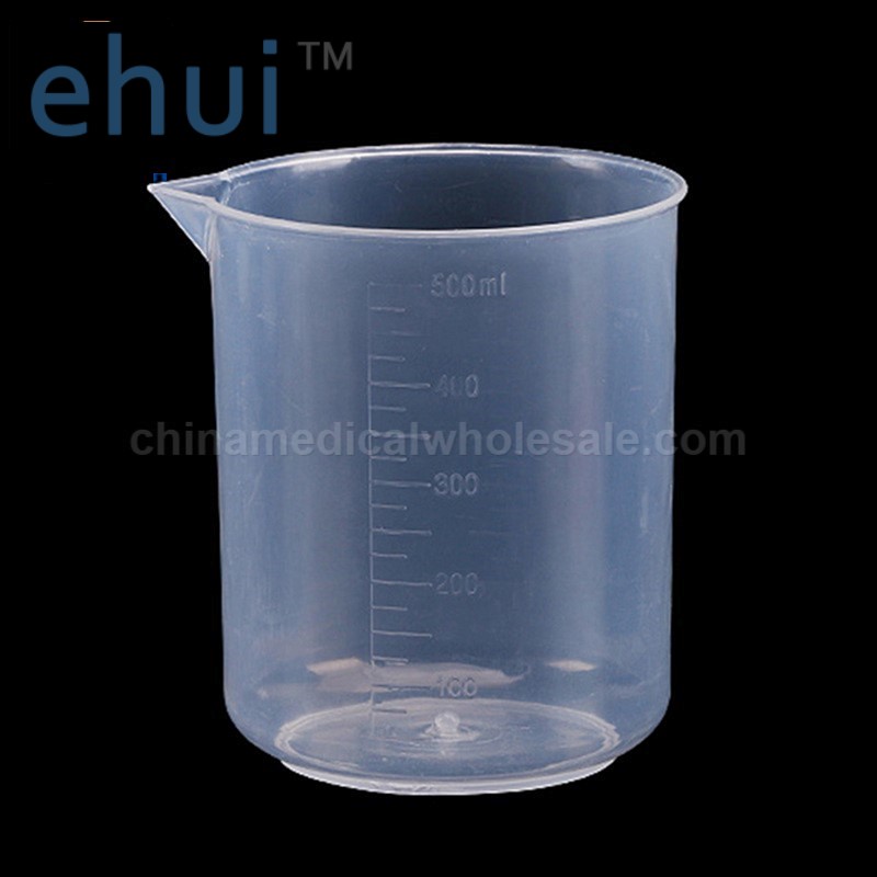 PP measuring cups dispensing transparent scale beaker measuring cups