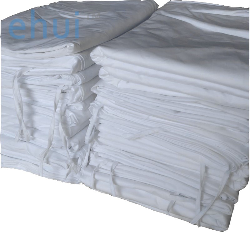 Dense white bed sheet cover thickened cotton hospital bed sheet