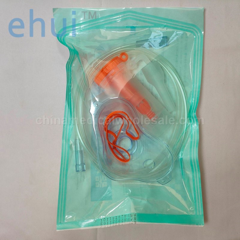 Medical nebulizer disposable universal nebulizer inhaler mask