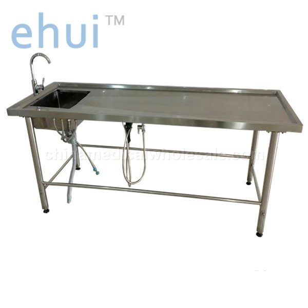 Supply dissecting table animal autopsy table cleaning table processing table