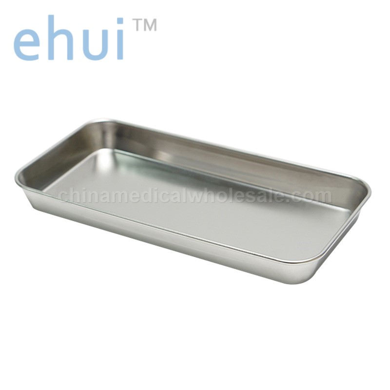 304 stainless steel dental square tray sterilization tray surgical tray