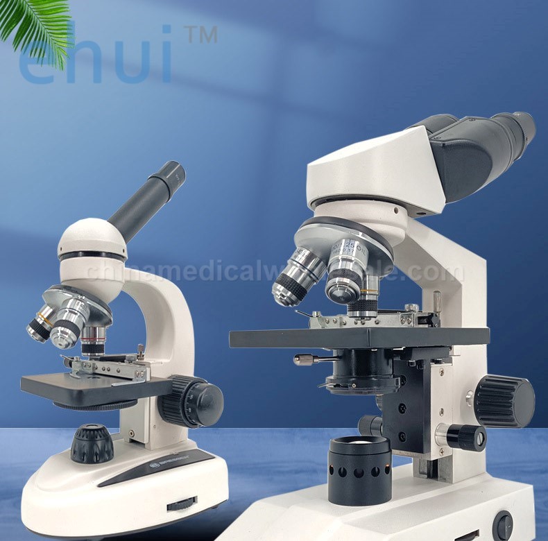 Single binocular electron biological microscope laboratory 1600x