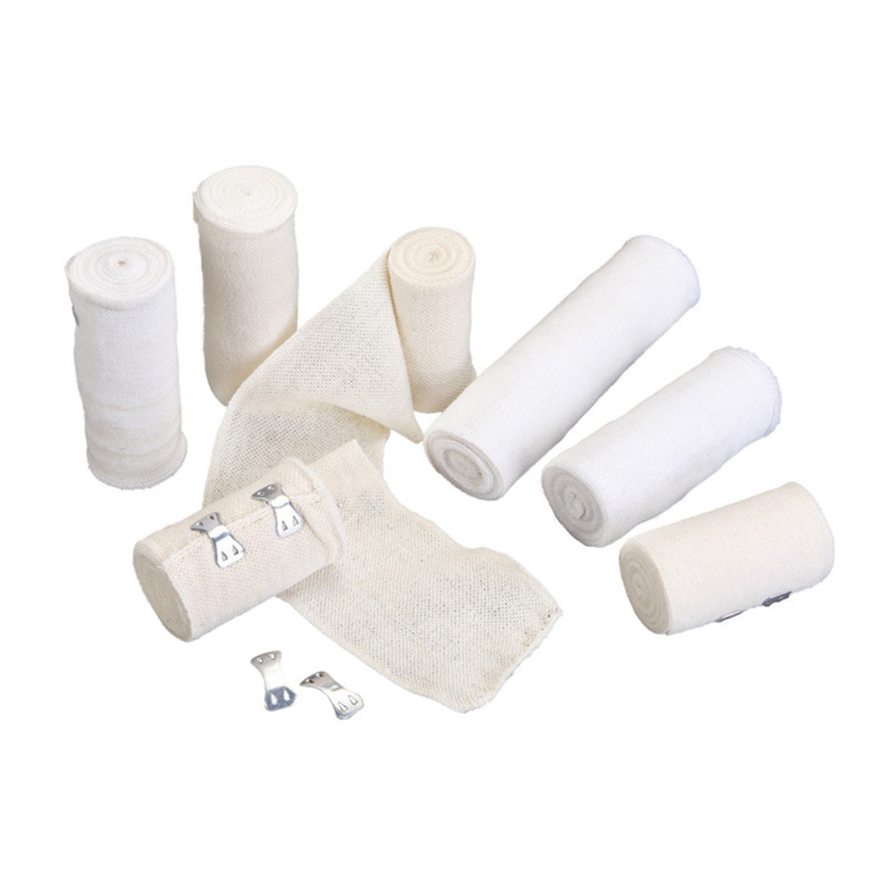 Wholesale spandex white elastic bandage cotton elastic bandage China