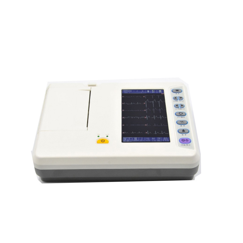 Six electrocardiogram machine twelve-lead automatic analysis diagnosis