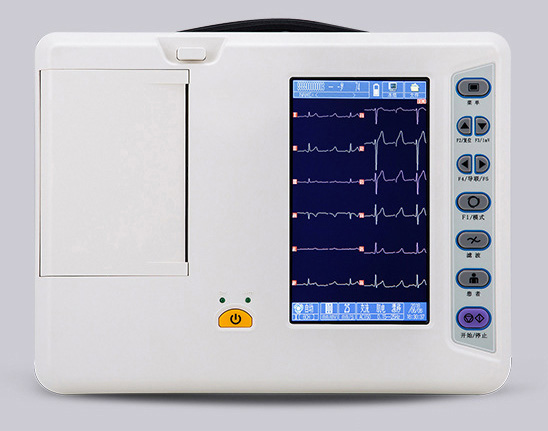 Six electrocardiogram machine twelve-lead automatic analysis diagnosis