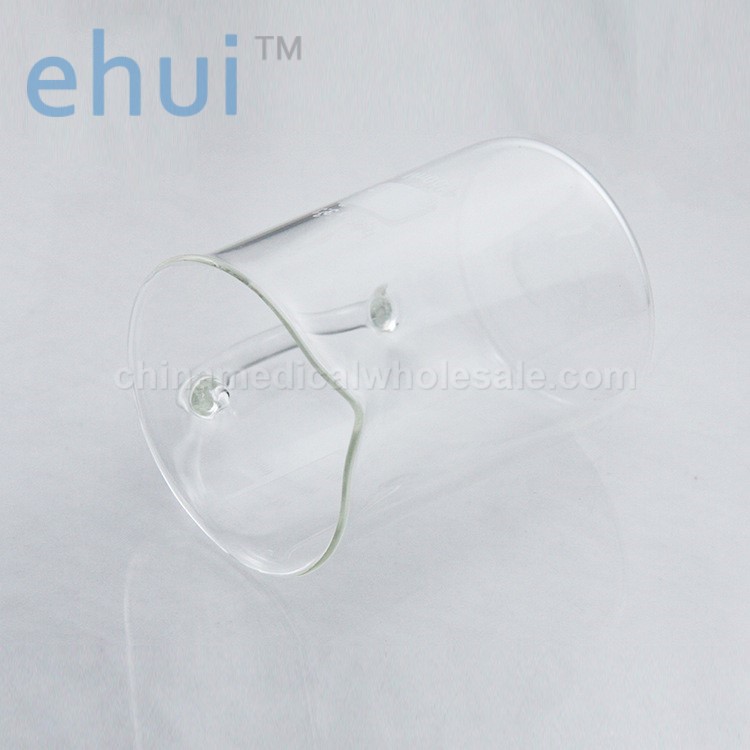 High temperature resistant glass beaker with spout graduated beaker measuring cup