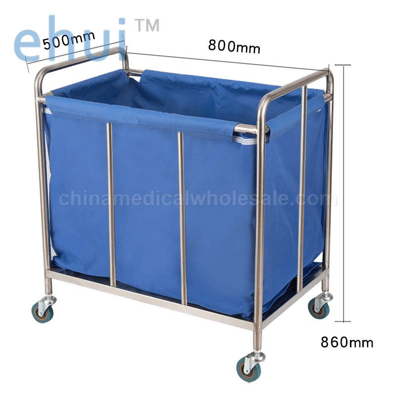 304 stainless steel dirt trolley triple care trolley wardrobe cleaning trolley