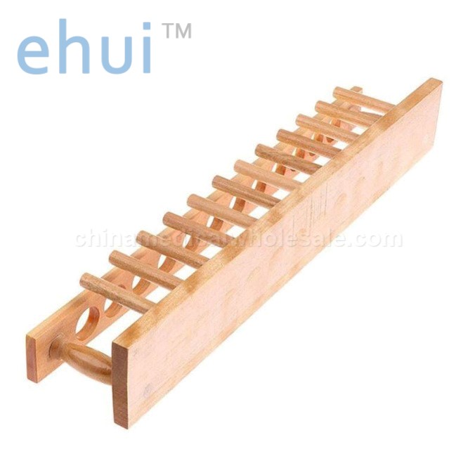 Wooden test tube rack chemical laboratory instruments wholesale