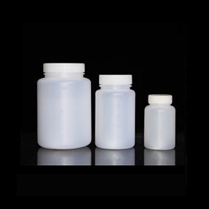 Plastic reagent bottle wide mouth sampling bottle powder bottle wide mouth bottle