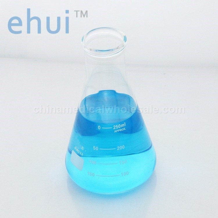 250ml triangular flask high borosilicate 3.3 material glass flask