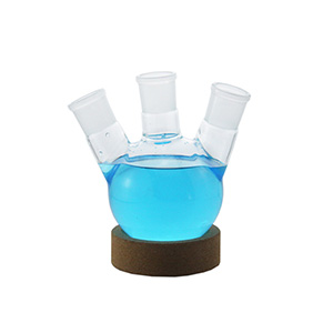 Standard mouth round bottom three-neck flask high borosilicate three-neck reaction flask