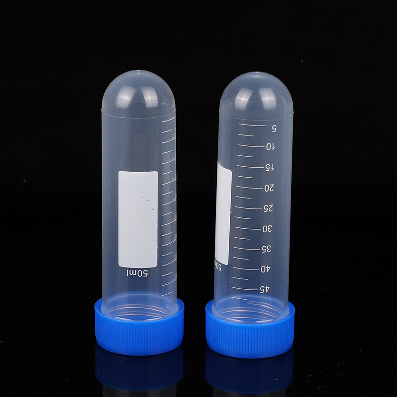 Centrifuge tube experiment consumables plastic graduated test tubes