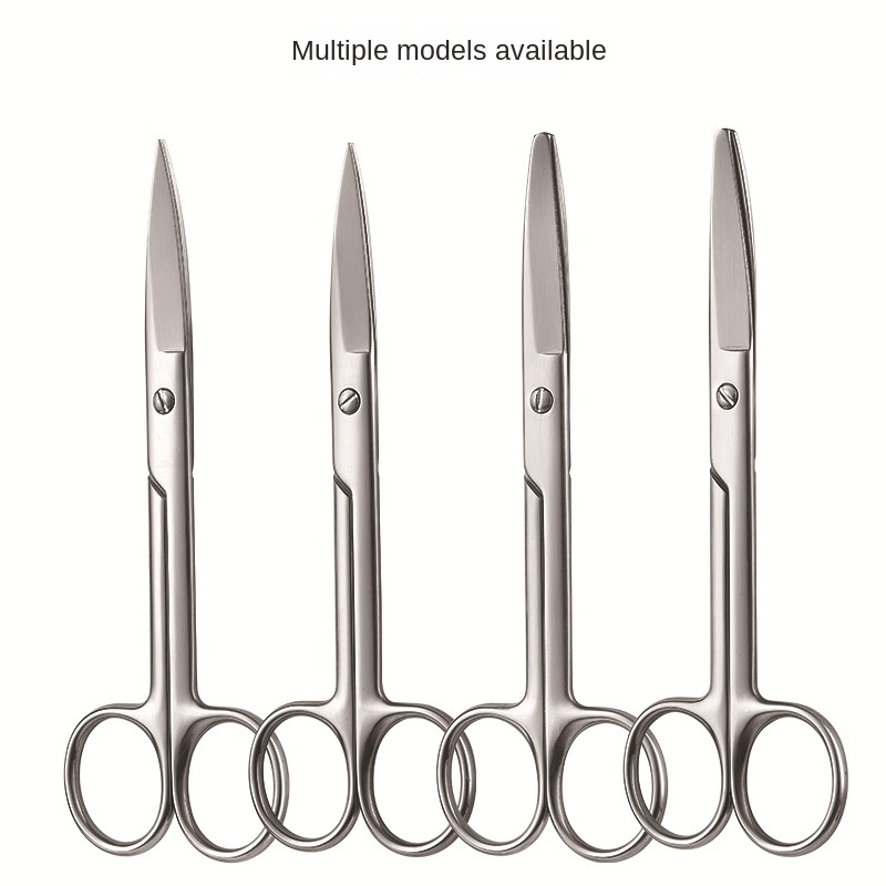 14cm stainless steel scissors teaching surgical scissors suture removal scissors