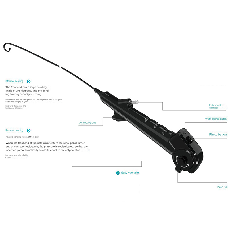 Disposable Electronic Ureteral Pelvic Endoscope Catheter Hospital Surgical Tool