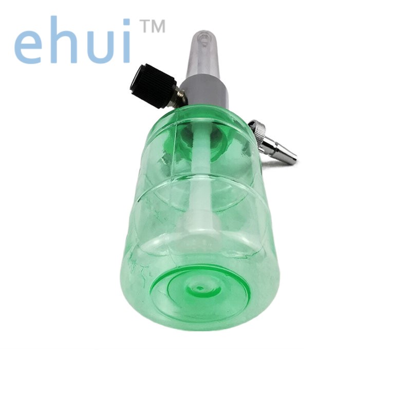 Buoy type oxygen inhaler for gas cylinder American plug diverter