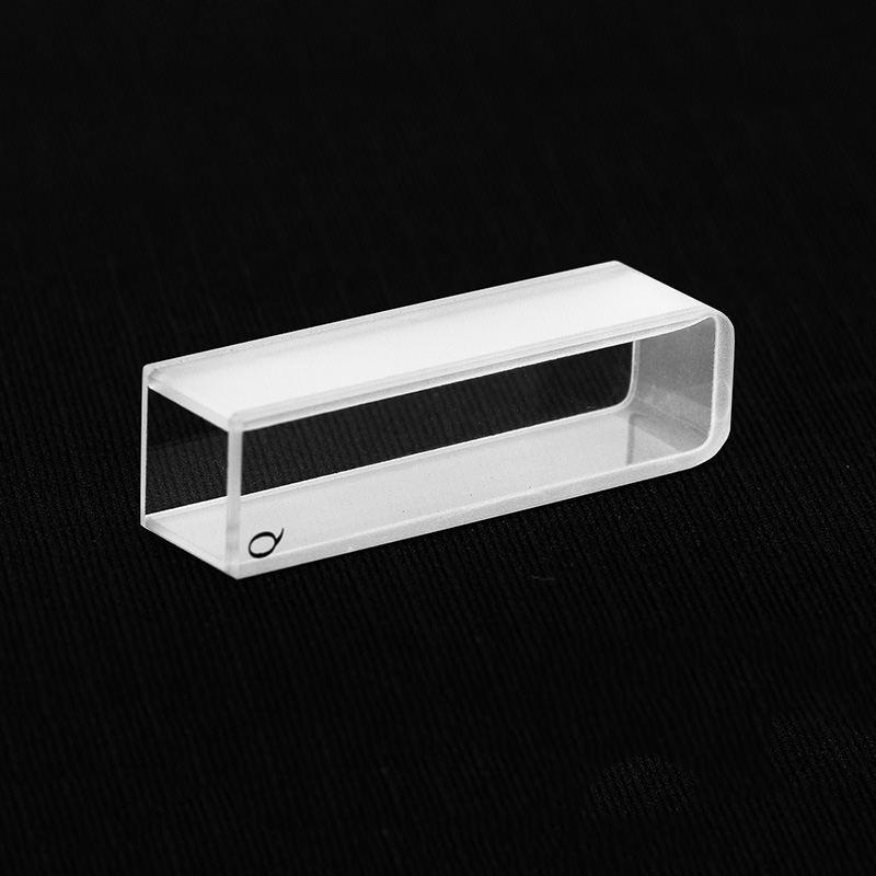 10mm UV quartz cuvette two-pass high light transmittance 3.5ML