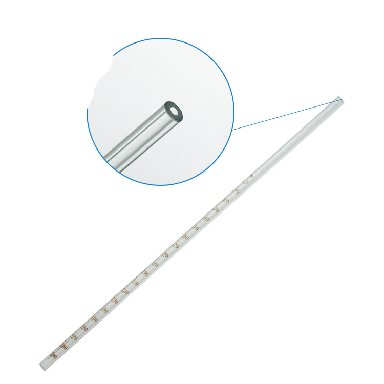 Glass erythrocyte sedimentation tube 300mm laboratory consumables