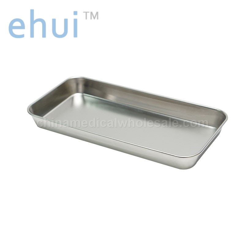 304 stainless steel dental square tray sterilization tray surgical tray