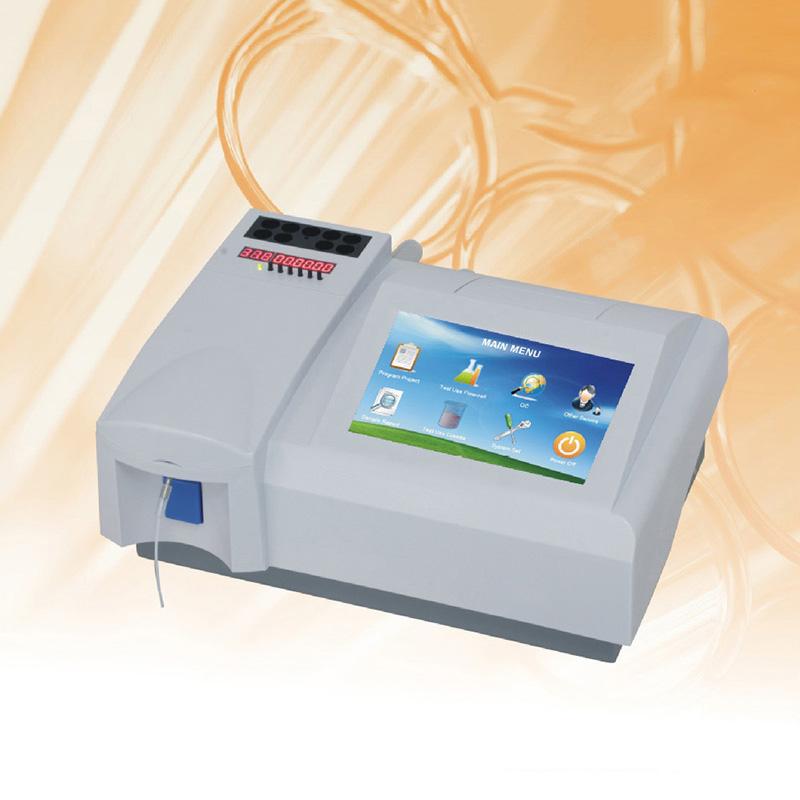 Semi-automatic biochemical analyzer medical blood routine examination